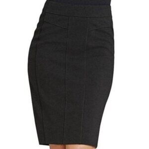 Cabi Ponte Black Career Stretch Pencil Skirt Women's Size 8
